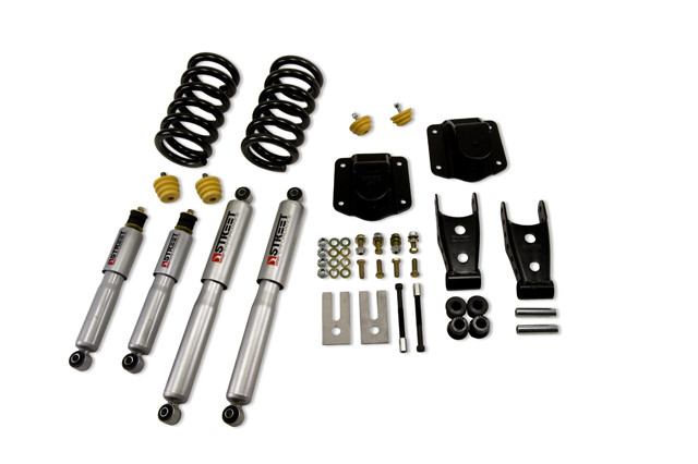 Belltech Lowering Kit Street Perf Shocks 94-02 Ram 25-3500 2WD